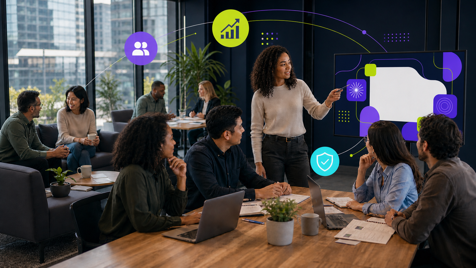 HR leader launching employee recognition programs on a digital platform, boosting engagement and reducing turnover in 2026