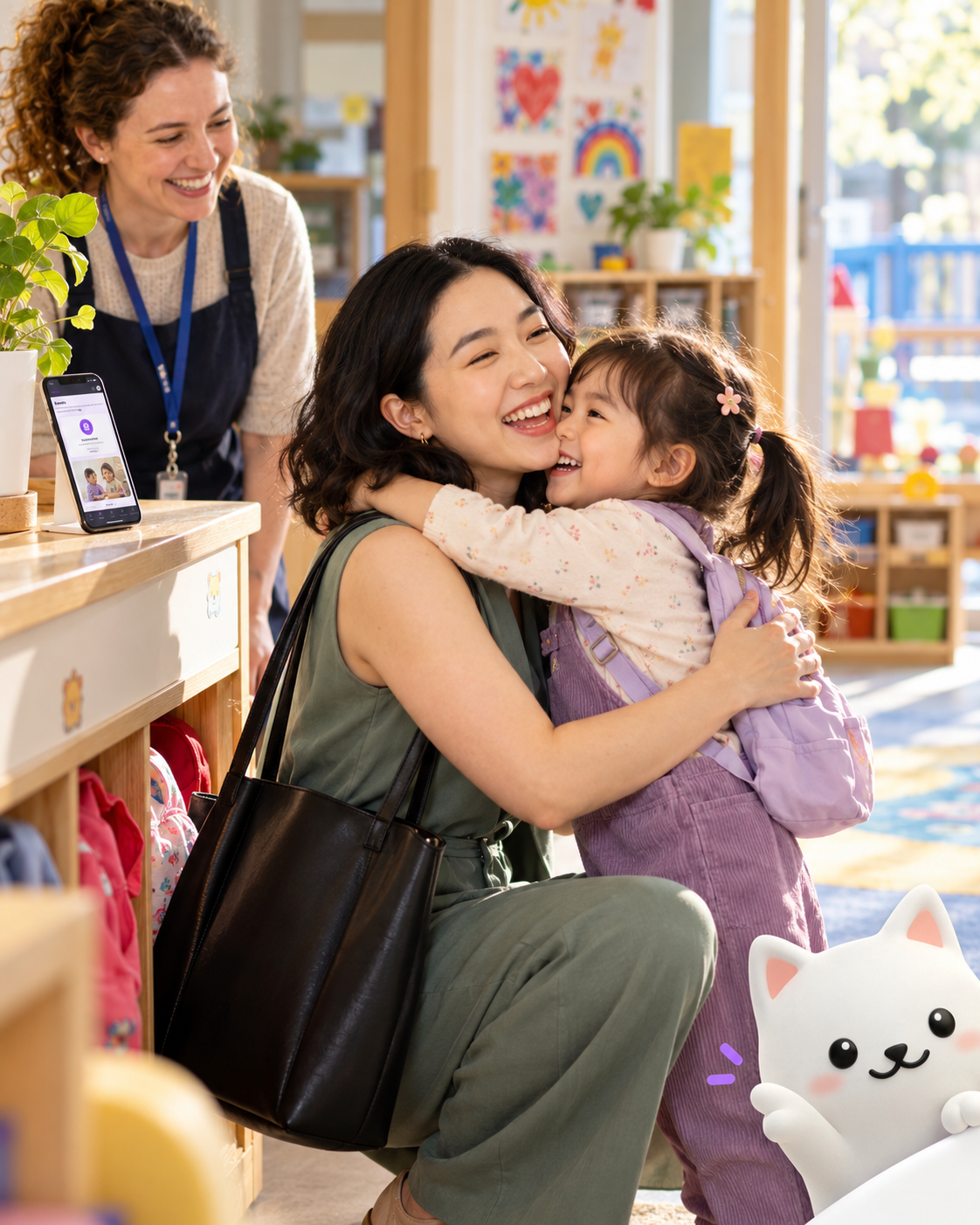 Illustrative portrait of an employee supported by Family Care benefits